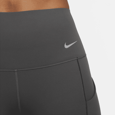 Leggings de 7/8 de tiro alto y sujeción media con bolsillos para mujer Nike Universa