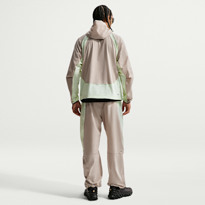 Nike Tech Men's Dri-FIT Woven Full-Zip Color-Block Windrunner Jacket