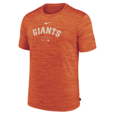 Playera Nike Dri-FIT de la MLB para hombre San Francisco Giants Authentic Collection Practice Velocity