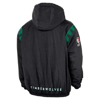 Minnesota Timberwolves Hardwood Clasics Men's Nike Therma-FIT NBA 1/2-Zip Hoodie