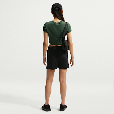 Shorts ligeros de tiro alto para mujer Nike Sportswear Chill Knit
