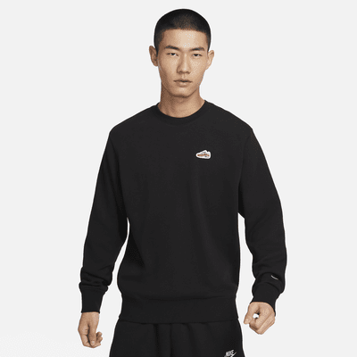 Nike Sportswear Men's French Terry Crew-Neck Sweatshirt. Nike ID