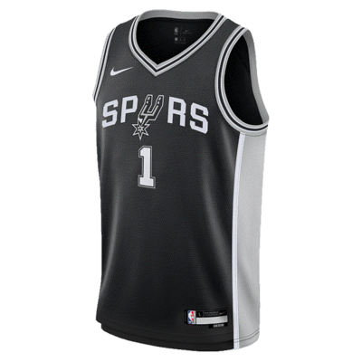 Victor Wembanyama San Antonio Spurs 2023/24 Icon Edition Big Kids' Nike NBA  Swingman Jersey.