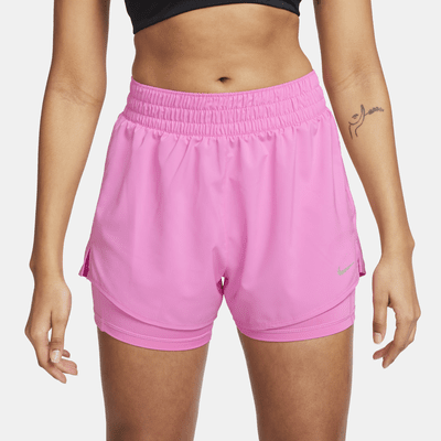 Nike One Women's Dri-FIT High-Waisted 3" 2-in-1 Shorts