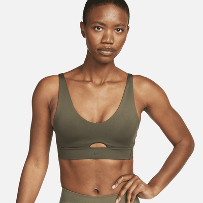 Nike Indy Plunge Cutout Women's Medium-Support Padded Sports Bra