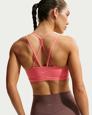 Женские  Nike Zenvy Strappy Light-Support Padded Sports Bra