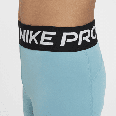 Nike Pro Dri-FIT Shorts (ca. 12,5 cm) für ältere Kinder (Mädchen)