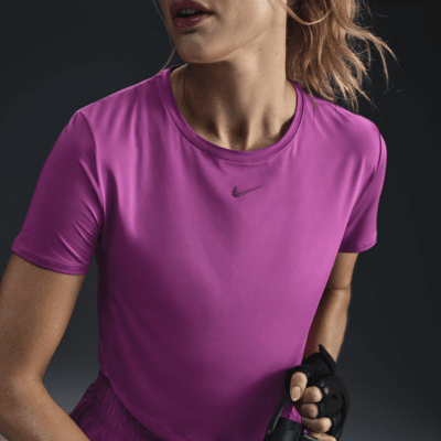 Nike One Classic Women's Dri-FIT Short-Sleeve Cropped Top