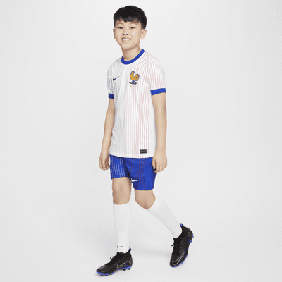 FFF (herenelftal) 2024/25 Stadium Uit Nike Dri-FIT replica voetbalshirt voor kids