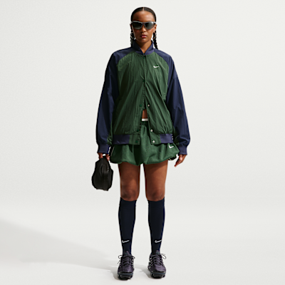 Chamarra universitaria oversized para mujer Nike Sportswear