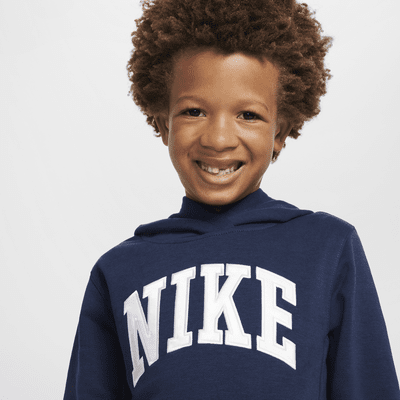 Nike Sportswear Club Little Kids' Applique Fleece Pullover Hoodie