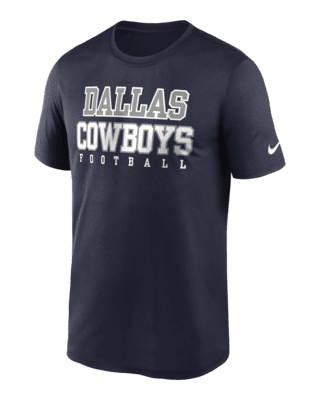 Toddler Nike Navy Dallas Cowboys Football Wordmark T-Shirt