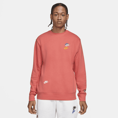 men's french terry crew nike sportswear