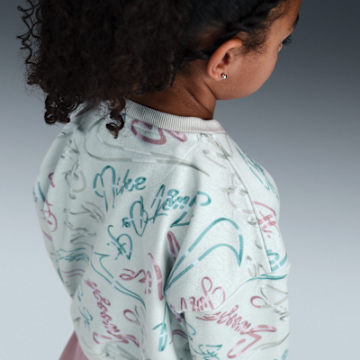 Nike Swoosh On Pointe Little Kids' Floral Futura 2-Piece Scooter Set