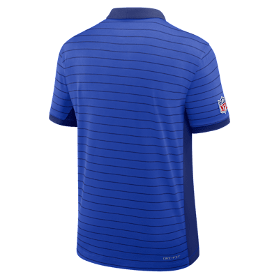 Los Angeles Rams Sideline Victory Stripe Men's Nike Dri-FIT NFL Polo