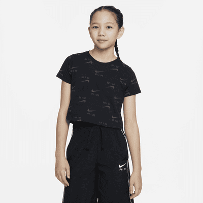 Nike Air Older Kids' (Girls') Cropped T-Shirt