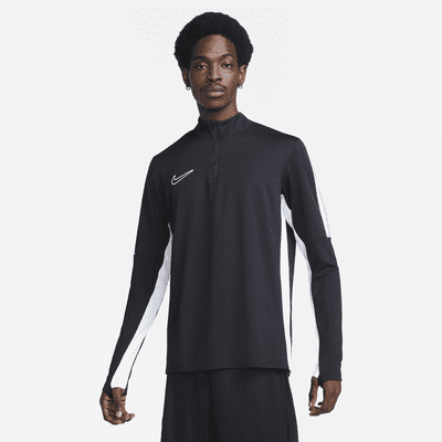 Pánské fotbalové tričko Nike Academy Dri-FIT s polovičním zipem