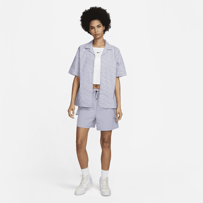 Nike Sportswear Everyday Modern Women's Woven Short-Sleeve Top