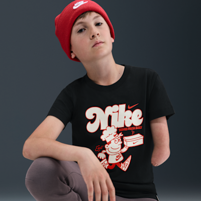 Playera para niños talla grande Nike Sportswear