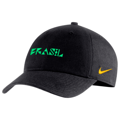 Brazil National Team Campus Men's Nike Soccer Adjustable Hat. Nike.com