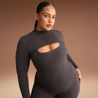 NikeSKIMS Vintage Seamless Women's Long-Sleeve Shrug