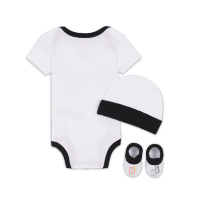 Conjunto de body de 3 piezas para bebé Nike 