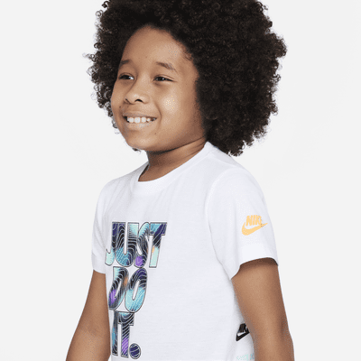 Nike "Just Do It" Illuminate Tee Younger Kids' T-Shirt