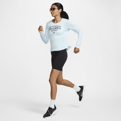 Playera de correr de manga larga Dri-FIT para mujer Nike One