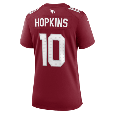 Jersey de fútbol americano Nike de la NFL Game para mujer DeAndre Hopkins Arizona Cardinals