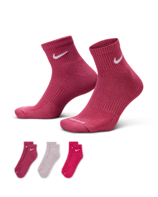 Unisex носки Nike Everyday Plus Cushioned Training Ankle Socks (3 Pairs) для тренировок