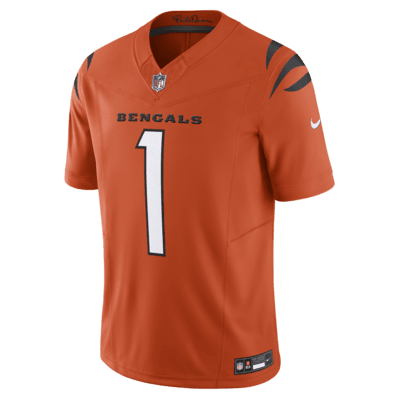 Jersey de fútbol americano Nike Dri-FIT de la NFL Limited para hombre Ja'Marr Chase Cincinnati Bengals