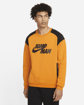 nike crew neck yellow