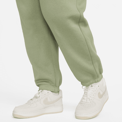 Nike Sportswear Phoenix Fleece Women's High-Waisted Oversized Tracksuit Bottoms (Plus Size)