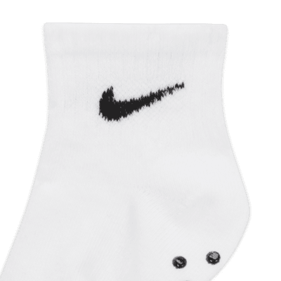 Nike Core Swoosh Toddler Gripper Socks Box Set (3 Pairs)