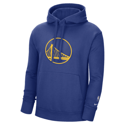 Sudadera con gorro sin cierre de tejido Fleece Nike NBA para hombre Golden  State Warriors Essential. Nike.com