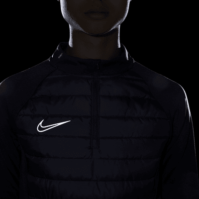 Nike Academy Winter Warrior Men's Therma-FIT 1/2-Zip Soccer Top