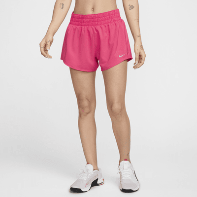 Shorts con forro de ropa interior Dri-FIT de tiro medio de 8 cm para mujer Nike One