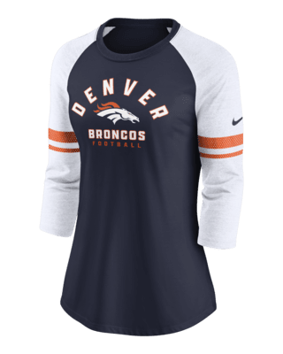 : Broncos Raglan Baseball Tee : Clothing, Shoes & Jewelry