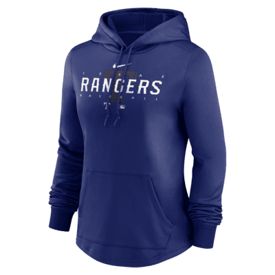 Nike Therma Pregame (MLB Texas Rangers) Women's Pullover Hoodie