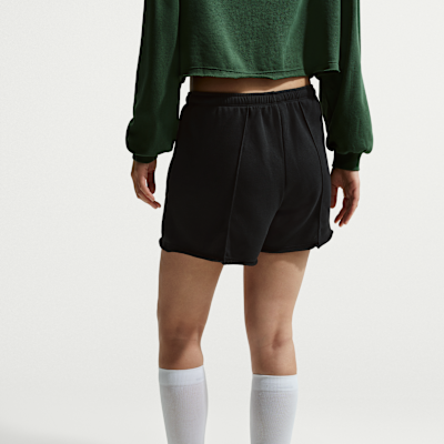 Shorts de French Terry de tiro medio para mujer Nike Sportswear Chill Terry