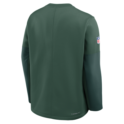 Green Bay Packers Scripted To Win Sideline Coach Men's Nike Therma-FIT NFL Long-Sleeve T-Shirt