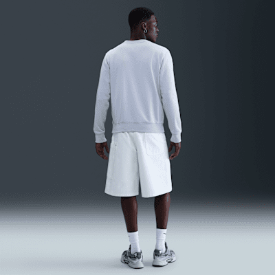 Nike Club herentop van sweatstof met ronde hals