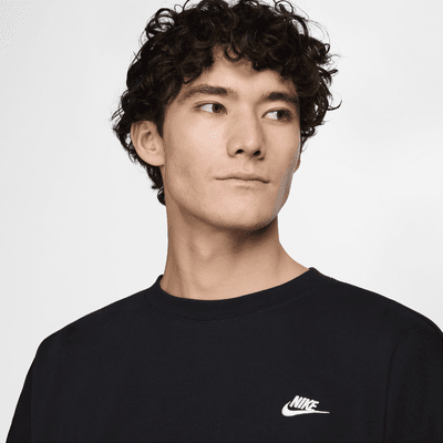 Nike Club Fleece 男款寬版毛圈布圓領上衣