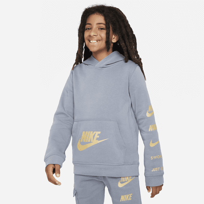 Nike Sportswear Standard Issue Older Kids' Pullover Fleece Hoodie. Nike ZA