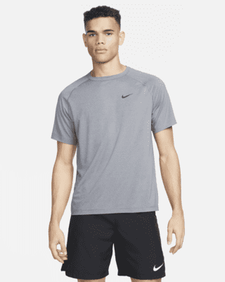 Мужские шорты Nike Ready Dri-FIT Short-Sleeve Fitness Top для тренировок