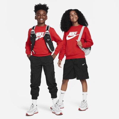 Nike Sportswear Club Fleece Big Kids' Sweatshirt. Nike.com