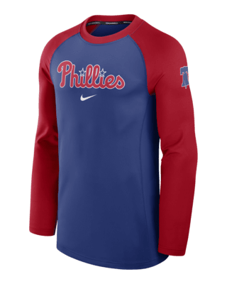 Playera de manga larga Nike Dri-FIT de la MLB para hombre Philadelphia ...