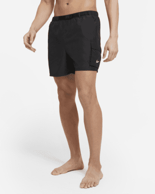 Мужские  Nike 5" Belted Packable Swim Trunks для бега