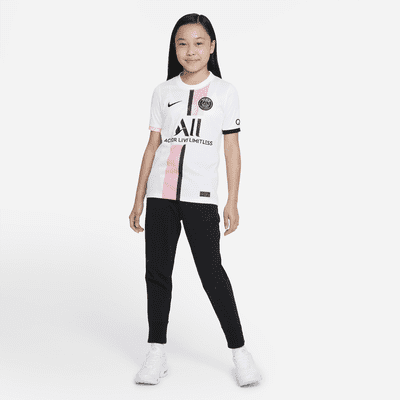 パリ サンジェルマン 2021/22 スタジアム アウェイ ジュニア ナイキ Dri-FIT サッカーユニフォーム