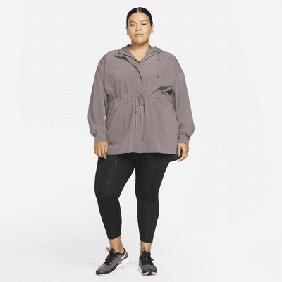 Nike Dri-FIT Bliss Luxe Women's Anorak Jacket (Plus Size)